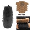 Medieval Wristband Men Cosplay Totems Embossed Bracer Gauntlet for Men Cosplay Leather Wristband for Photoshoots and Stage