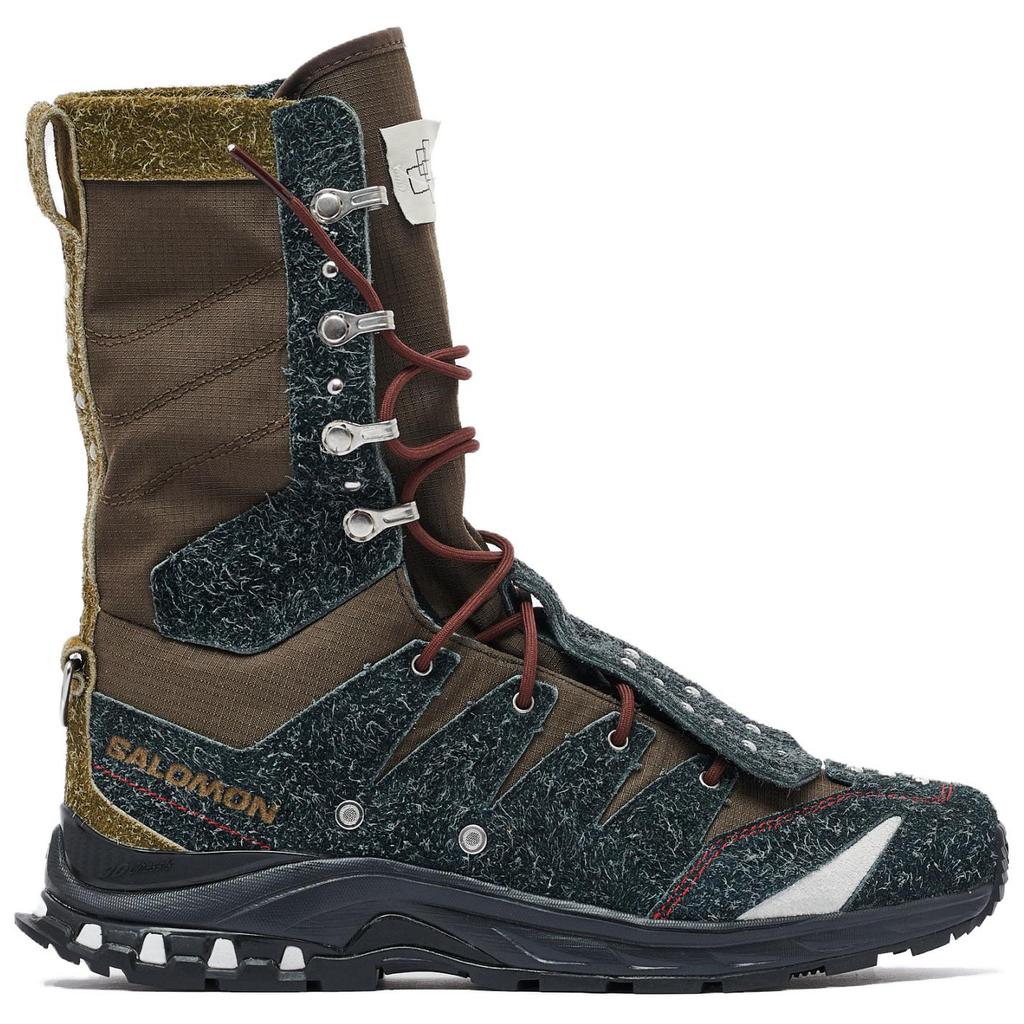 SALOMON The Broken Arm X  XA Jungle Durable Non-Slip Soft Comfortable Mid-Calf Outdoor Boots Unisex Boots Black 477208