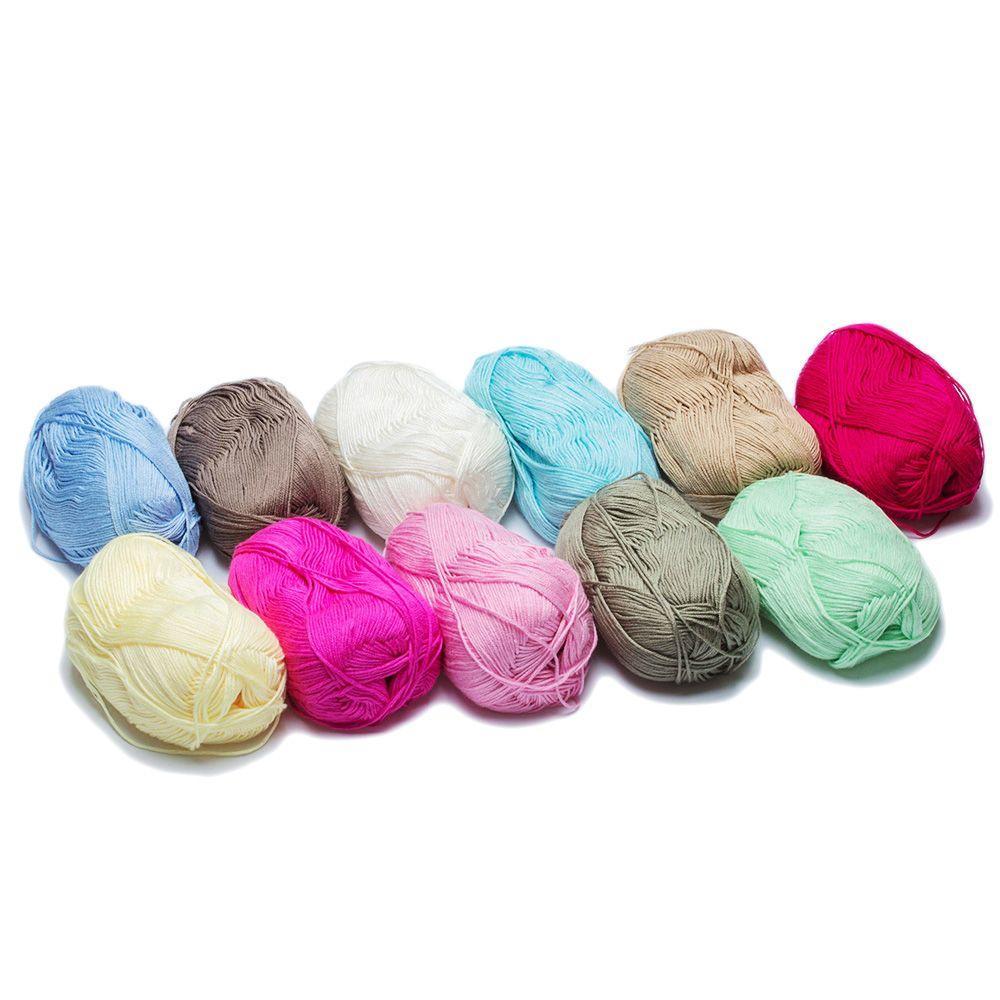Buy Wholesale Knitting Smooth Soft Yarns Cotton Natural Bamboo at