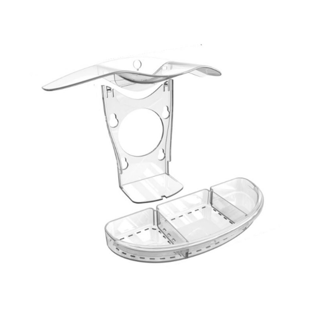 Transparent Wild Bird Feeders Strong Suction Cup Bird Food Container  Bird Watching