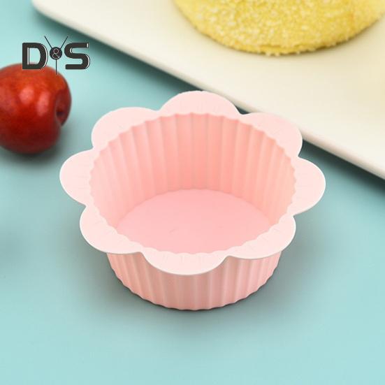 10/20 Τεμάχια Φόρμες Σιλικόνης για Ψήσιμο Πυκνωμένες Αντικολλητικές Φόρμες για Μάφιν Τάρτες με Ακανόνιστα Σχήματα Ασφαλείς για Φούρνο/Κατάψυξη/Πλυντήριο Πιάτων Σκεύη Ψησίματος για Κρέμα Πουτίγκα