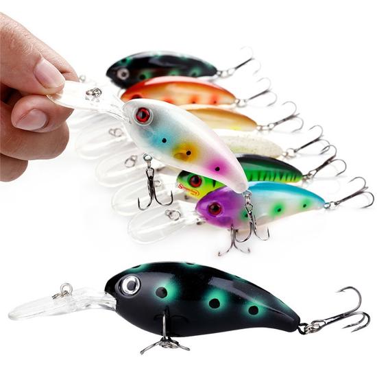 SOUGAYILANG Crankbaits Fishing Bait Minnow Fishing Lure Bait Fishing Hard Lure
