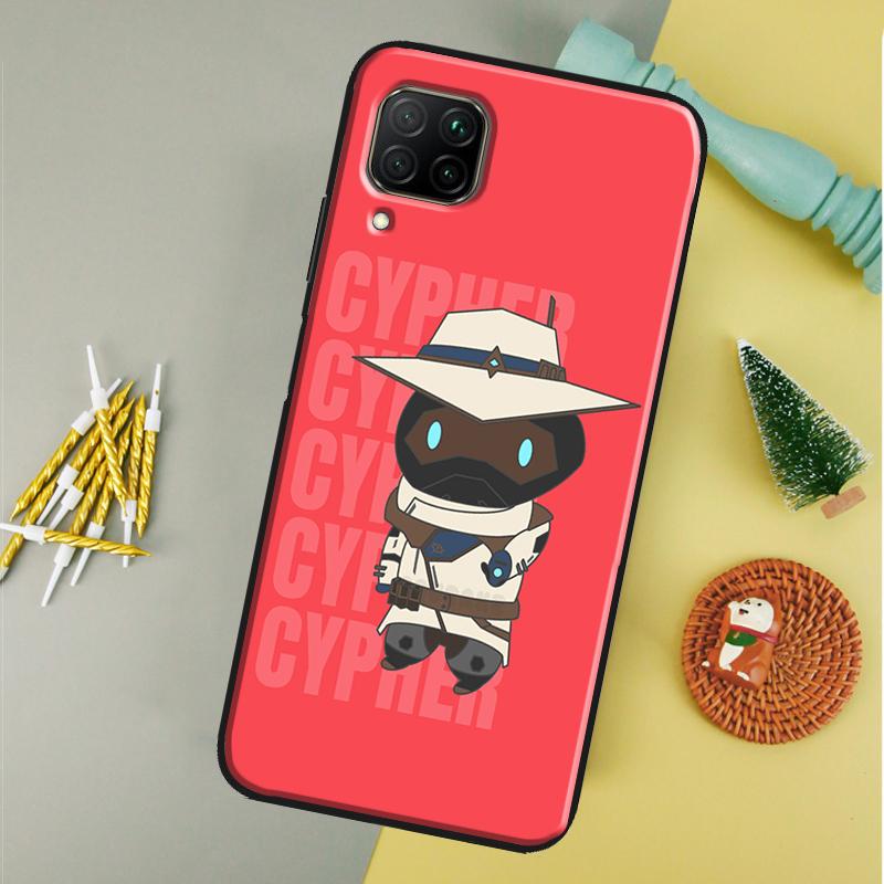 Cute Cartoon Chibi Valorant For Huawei P20 P40 Lite P60 P30 Pro Nova 5T 12s 12i 11i Y90 Y70 Y60 Y61 Y91 Y72 9 10 SE Case