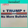 Donald 10pcs Trump Bumper Sticker 2020 Build The Wall Promises Kept Sticker Pack