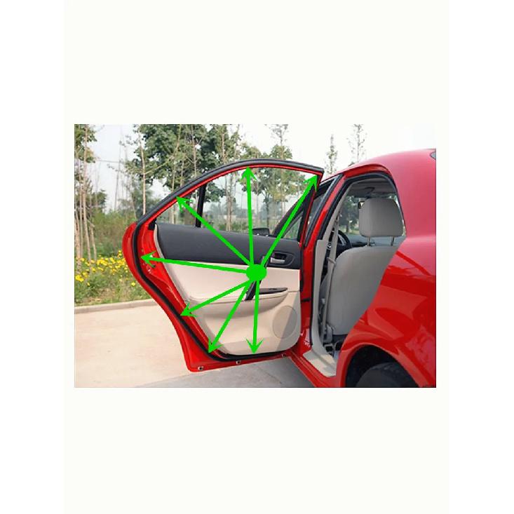 Akcesoria samochodowe uszczelka gumowa drzwi nadwozia dla Mazda 6 2002-2008 GG GJ6A-59-760