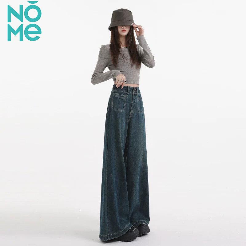 NOMe Women s Retro Blue Straight-Leg Jeans XXL