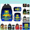 16-Zoll Kinderrucksack-Set Geometrischer Strich Langlebig Stoßfest Und Leicht