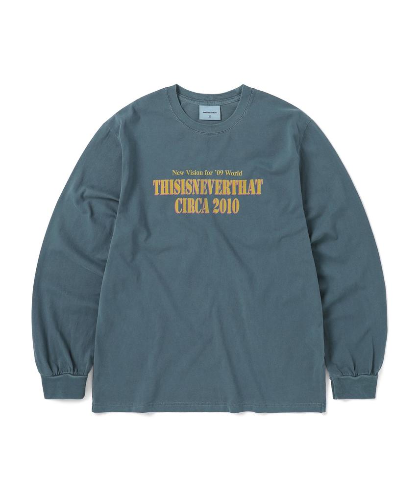 THISISNEVERTHAT Basketball Hoop L/S Tee Navy