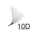 Flauschige 500/1000 lose vorgefertigte Wimpernfächer mit handgefertigter spitzer dünner Basis 6D 8D 10D 20D vorgefertigte Volumen-Wimpernextensions