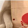 Retro Red Enamel Drip Heart Pendant Necklace for Women - Autumn/Winter Sweater Chain, Trendy Design Celebrity Collarbone Chain