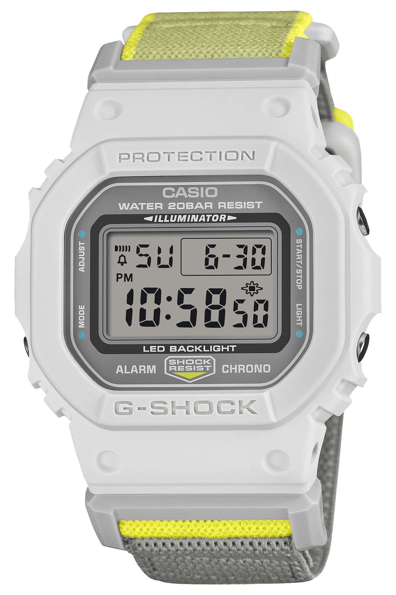 Часы Экологически чистые материалы Использованы Серый [Casio] G-Shock DW-5600MNC-7A8JF Мужские