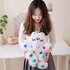 Polka Cartoon Dopamine Dot Cat Rabbit Puppy Plush Toy Children Doll Companion