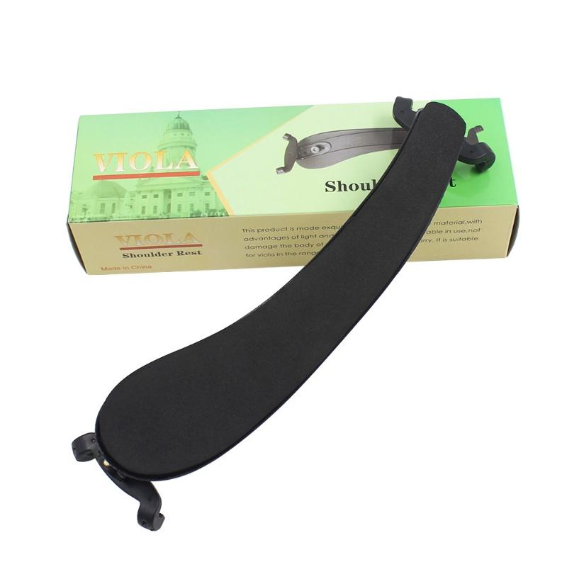 Viola Shoulder Rest For 15.5-16.5 Inch Violas Adjustable Height And Angle Lightweight Plastic Rest With Comfortable Sponge Pad