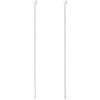 Silver Needle Square Earrings: Long Tassel, Minimalist Cold Style, Comfortable for Sleeping, Face-Framing Design for Women