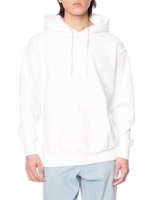 Pulóverová parka 12ozHW Potená pulóverová parka Biela Japonsko L na japonskú veľkosť [United Athlete] (ekvivalent L)
