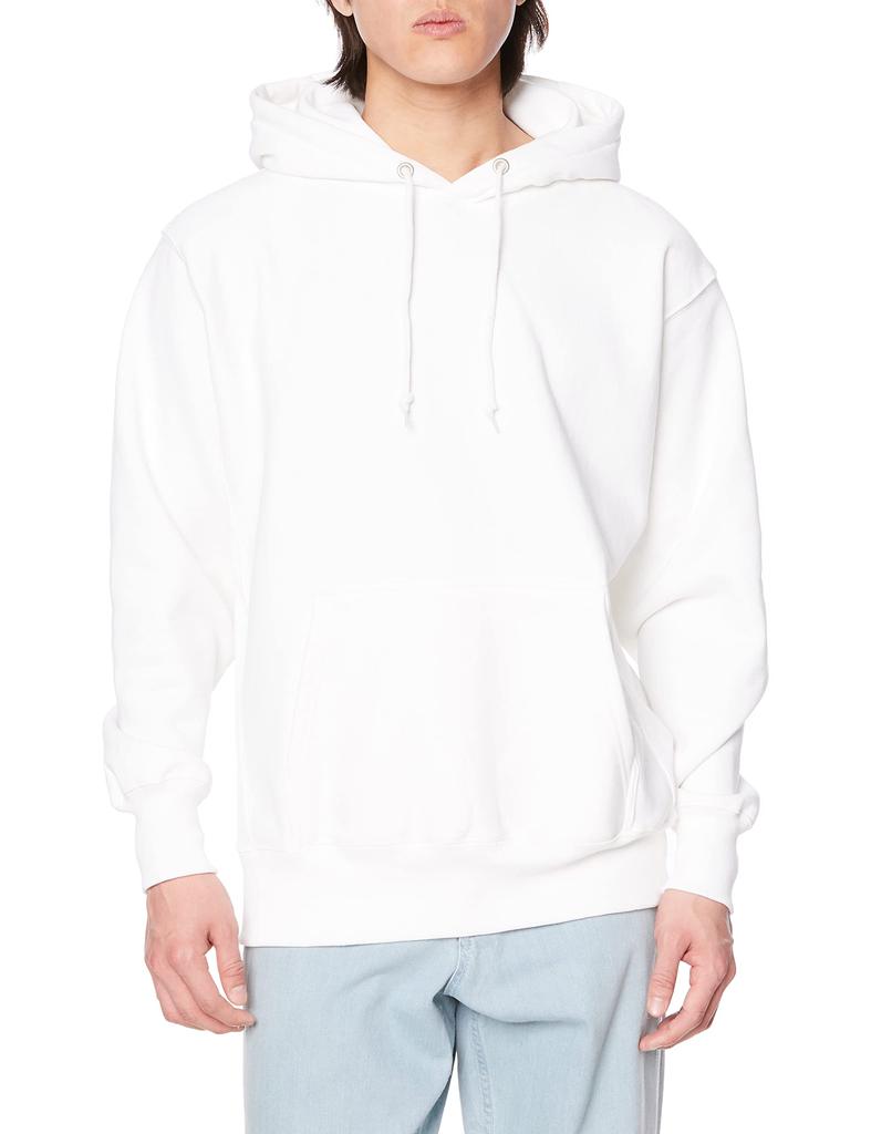 Pullover Parka 12ozHW Sweat Pullover Parka White Japan L to Japanese size [United Athlete] (equivalent L)