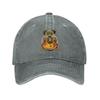 Cute Hacker T Dog Men Women Baseball Caps Distressed Washed Hats Cap Fashion Outdoor Activities Headwear