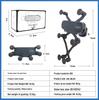 Gravity Stable Car Phone Holder with Six-Point Support, Air Vent Hook, and Unobstructed Airflow Design