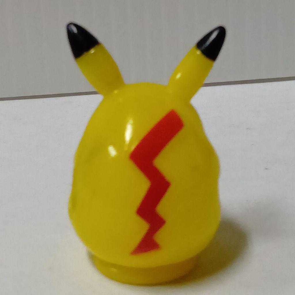 Used Pikachu Ugly Pokemon Soft Vinyl Scooping Doll Pachi Figure Retro