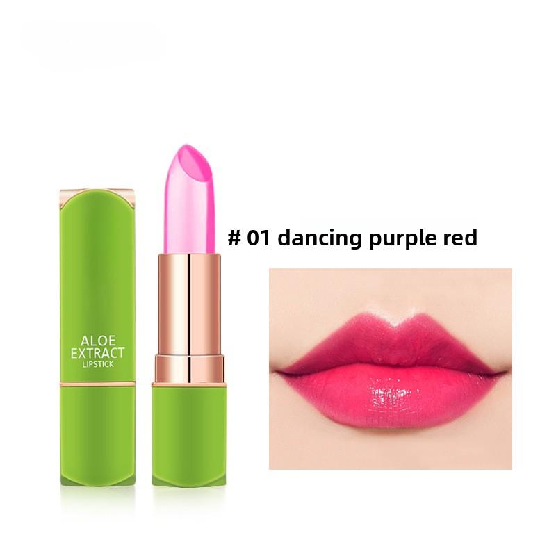 Aloe Vera Moisturizing Warm Color Changing Jelly Lipstick, Moisturizing Lip Gloss Lip Care Lip Care Lip Balm