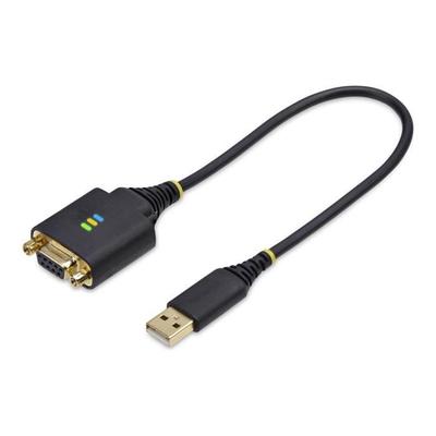 - StarTech.Com - StarTech.Com 30 cm USB zu Nullmodem Seriell Adapterkabel, FTDI, RS232 - USB / Serielles Kabel - USB (M) für DB-9