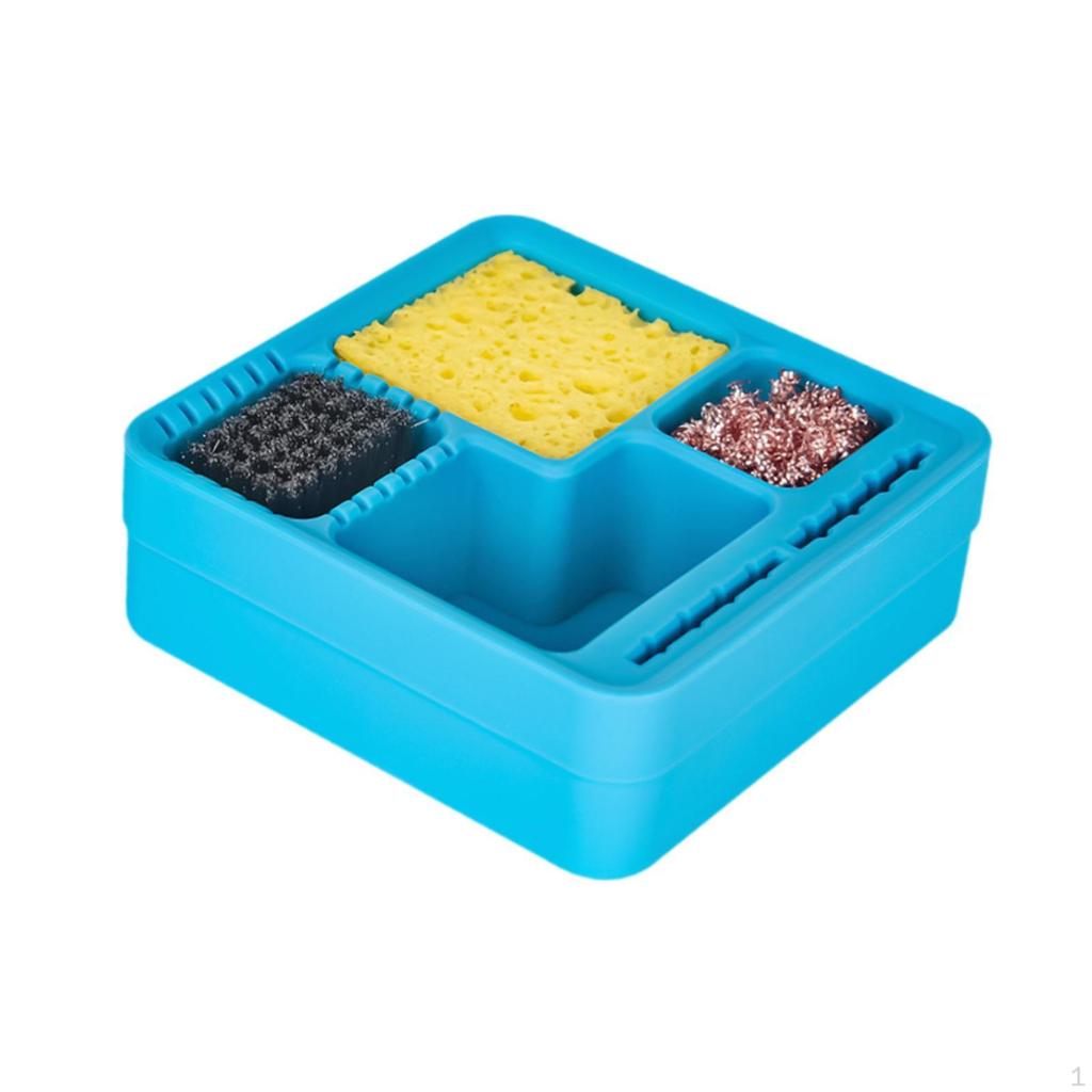 Slag Collection Box for Soldering Tip Cleaner, Case Cleaning Tool Iron Cleaner