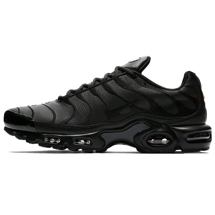 

новые Nike Air Max Plus Triple Black Кожа 40