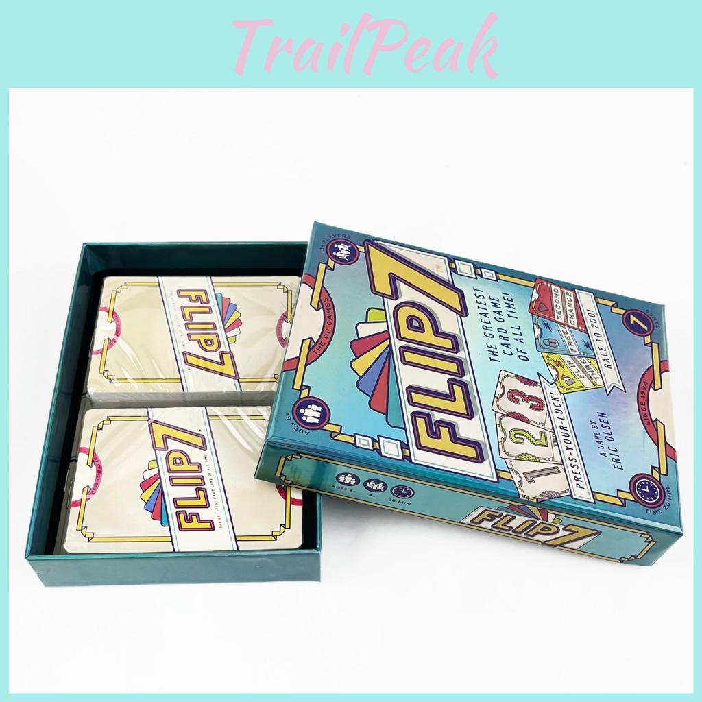 Flip7 Card Game For Party Gatherings With Educational And Interactive Features For Family And Friends