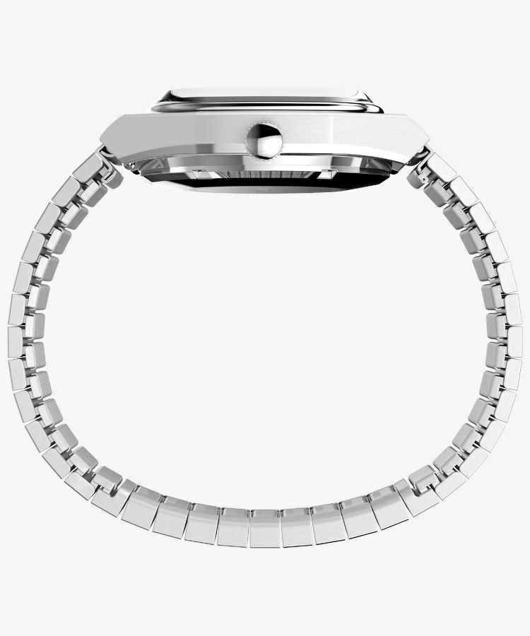 TIMEX TW2Y07300 Orologio Automatico E-Line Quadrante Azzurro Acciaio Inossidabile Giappone Autentico