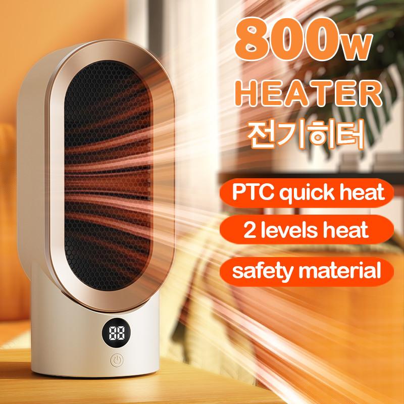 Portable Electric Fan Heater Mini Radiator Desktop Warmer Machine Home Bedroom Office Winter PTC Ceramic Heating Fan