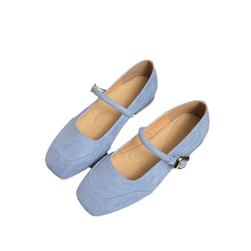 French Mid-heeled Shoes for Women's Autumn 2025 New Outer Wear Design Sense Bag Head Single Shoes Temperament Socialite Mary Jane Shoes