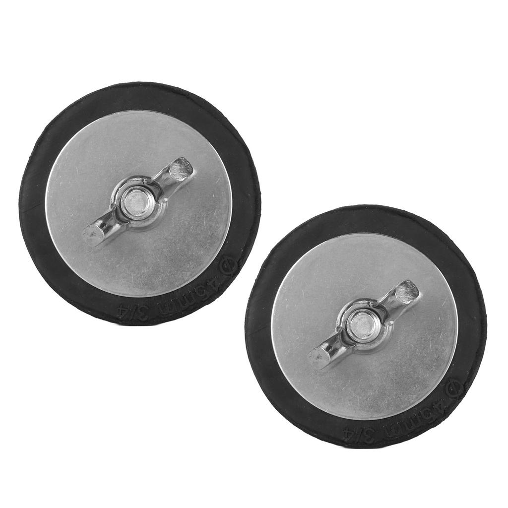 2PCS Pool Winterizing Plug Rubber Stainless Steel Pool Winter Expansion Plugs for Swimming Pool Pipework Winter Fittings