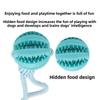Pet Toy Dog, Biting Cotton Rope, Hand-pulled Leaky Food Ball, Teething, Teeth Cleaning, Dog Training, Interactive and Educational Toy Ball