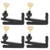 4Pcs Violin Fine Tuners 34?44 Cello Parts String Tool Replacement Instrument AccessoriesBlack
