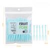 Fruit Fork SetDisposable Plastic Two-tooth Household Fruit Cake Dessert ForkPastry Small Fork