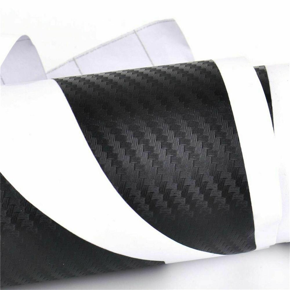 Carbon Fiber Look Front Bumper Hood Grille Trim Sticker For 2018-20 Honda Accord