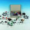444 Pcs Chemistry Molecular Model Kit Molecular Model Set for Inorganic & Organic Chemistry with Atoms Links and 1 Tool