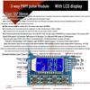 Adjustable Digital Display PWM Signal Generator Module, 1/2/3 Channel, kHz Frequency Square/Rectangular Wave