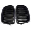 Rhyming Front Bumper Racing Kidney Grille Dual Single Slat Air Intake Grill Fit For BMW X5 E70 X6 E71 2007-2013 Car