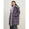 JUZI Annakol Loose Air Hooded Mid-length Women's Down Jacket
