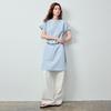 Women's Pure Cotton Ruffle Sleeve Midi Dress