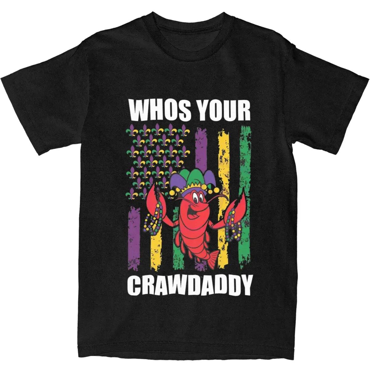 

Мужские и женские забавные футболки Mardi Gras, одежда, новинка, Crawdaddy Crawfish Jester Beads, футболка, футболка, одежда, новое поступление S армия зеленый