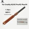 0.2 0.4 0.6 0.8 Nozzle for Creality K2 K2 Plus K2 Pro Hotend Quick-Swap All-metal for Creality Hi Nozzle 3D Printer Accessories