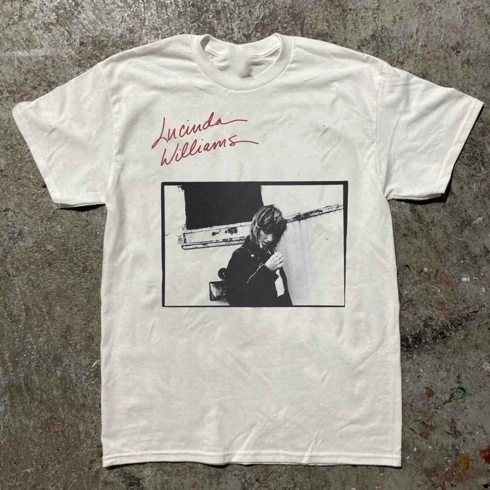 VTG 2014 Lucinda Williams White Colour S to 5XL Concert Shirt ZL576 M