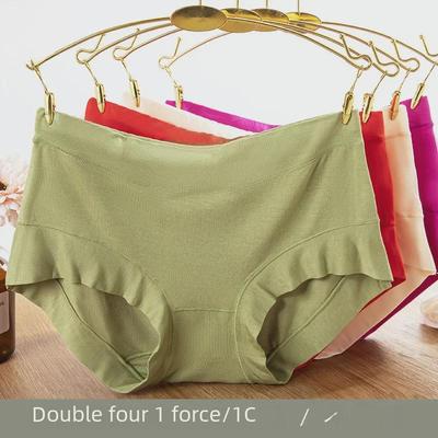 Damen-Slips aus Modal-Strick mit mittlerer Taille in Übergröße