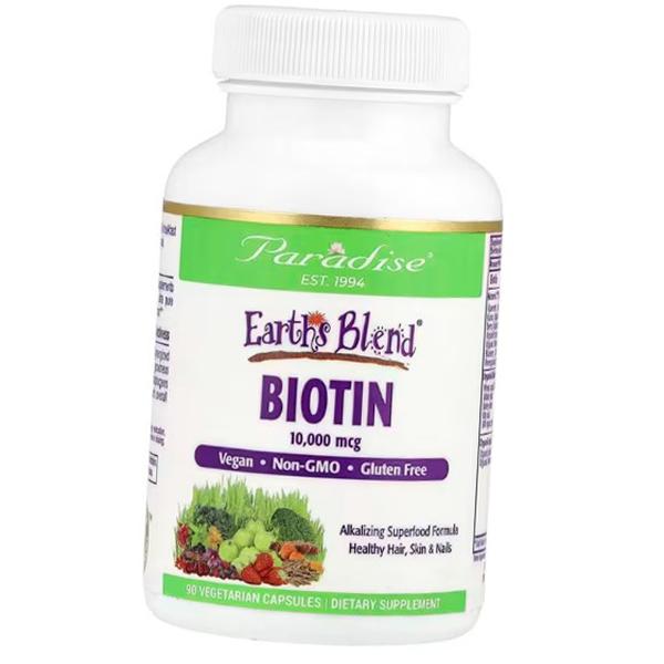

Биотин, Earth s Blend Biotin 10000, Paradise Herbs 90вегкапс (36643007) 90vcaps
