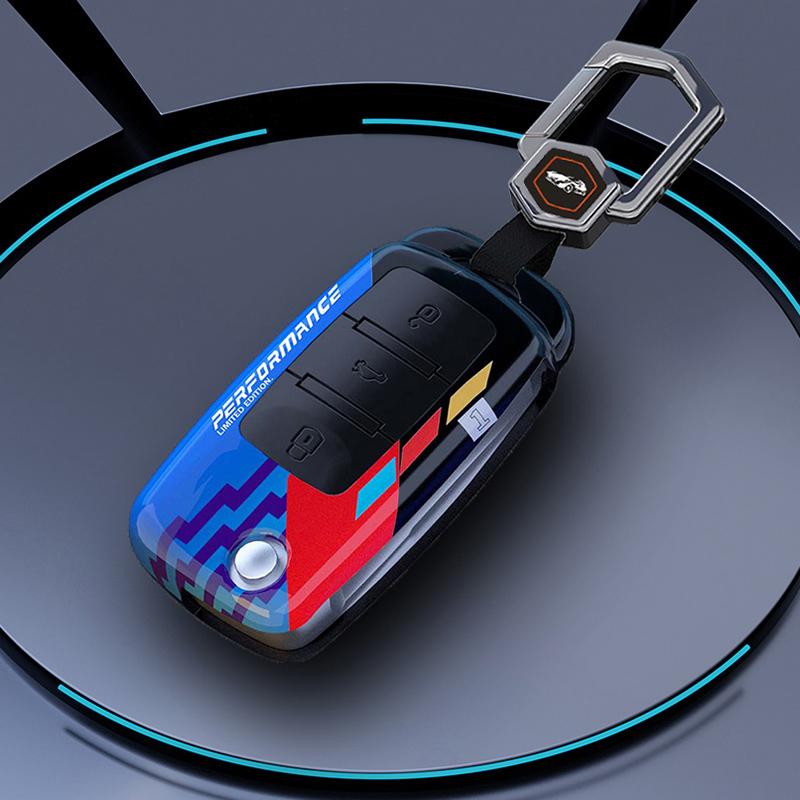 Protect Car Key Shell For Volkswagen Polo Passat B5 Golf 4 5 6 MK5 MK6 Eos Bora Beetle TSI New Carbon ABS Cover Case