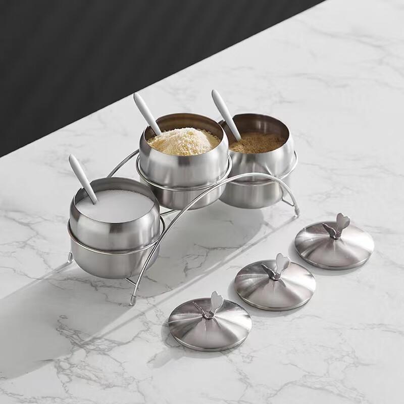 Hanlu 304 Stainless Steel Seasoning Storage Set