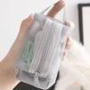 Nylon Mesh Storage Bag Transparent Transparent Cosmetic Bag Fashion Small Coin Purse  Student