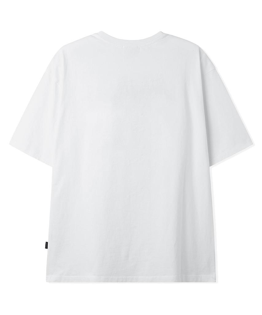 Opeunyadeu(Owai) Metal Cross Odolly Tee - White